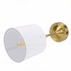 Kabellose Tischlampe 5200mAh Wiederaufladbarer Akku Vintage Stoffschirm Abnehmbare Glühbirne Touch-Steuerung Dimmbare LED Schreibtischlampe