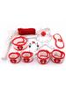 Erotic  Set Sexy Leather Plush Sex Toys Bondage Kit Handcuffs Feather Blindfold Flirt Exotic Accessories Couples Adult Games