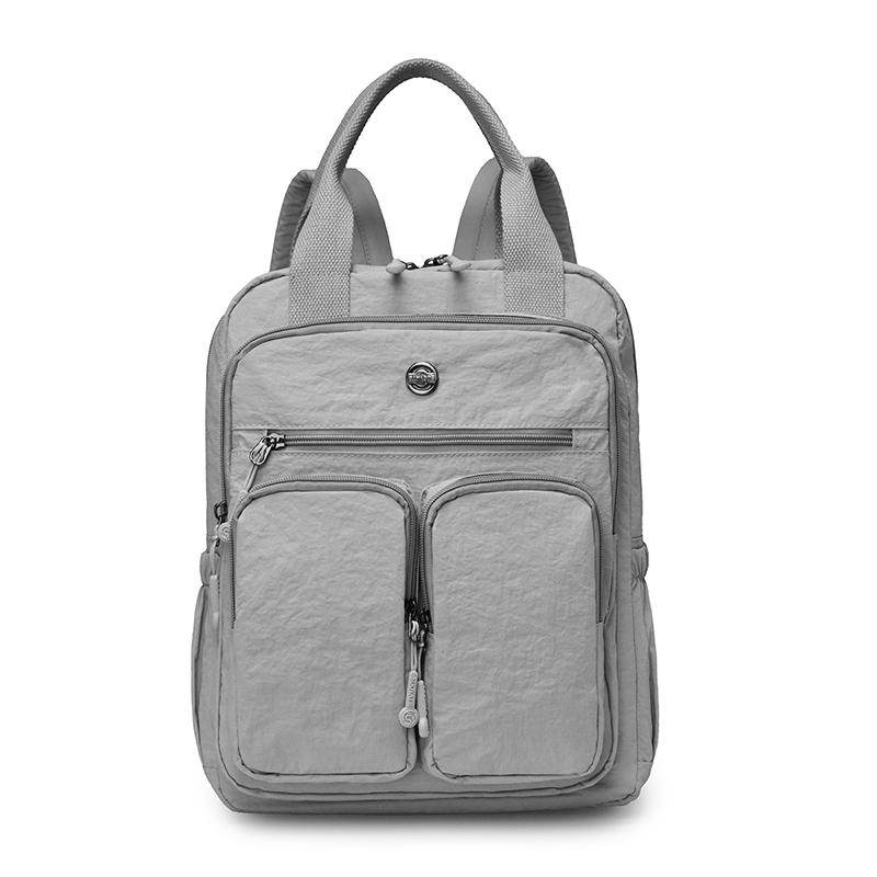 Fashion Women's Backpacks High Quality Girl Bags Large Capacity Shoulder Bag Solid Color Soft Fabric Women's Handbags