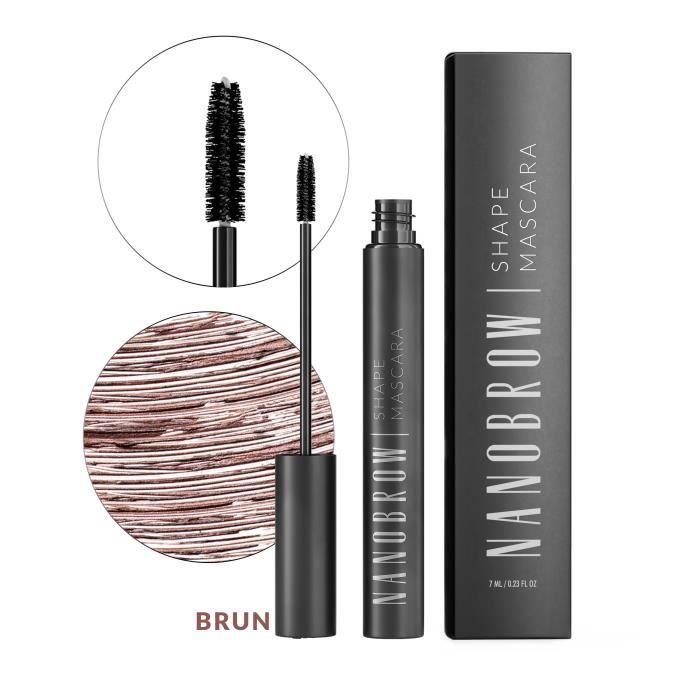 Mascara Pour Sourcils - NANOBROW - Shape Mascara Brown - Marron - Densifiant - Structurant
