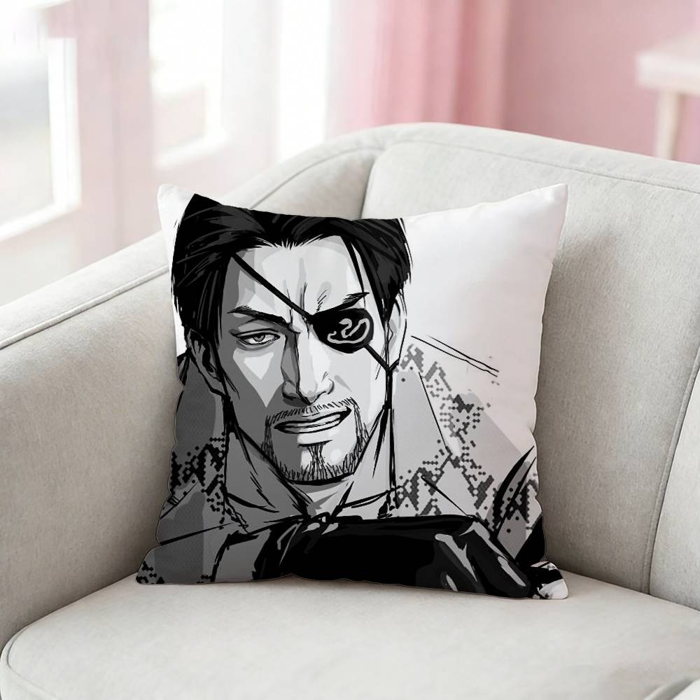 Goro Majima Game YYakuza Pillow Case for Sofa Living Room Home Office Decor Protective Cover