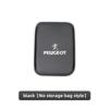Car Armrest Mat Center Console Leather Protection Cushion For Peugeot 206 307 308 207 3008 208 407 508 2008 5008 301 406 408 607  tdf9