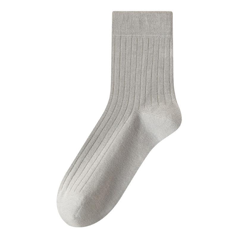 Male Autumn and Winter Self Heating Warm Stripe Heat Storage Cold Cotton Socks