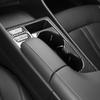 Carbon Fiber Central Console Water Cup Holder Trim Cover For Hyundai Sonata 2026 2026 Car Tuning LHD