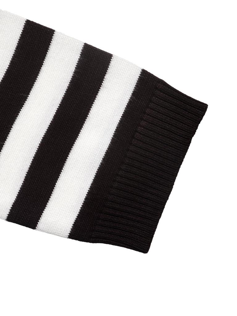 2026 Autumn/Winter Women's Striped Pullover Sweater - Trendy European & American Knitwear