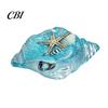 Relaxation Desk Toys Clear Conch Stress Relief Toy, Sea Snail Squeezable Fidget Kids Toy Stretchy Sensory for Anxiety & Hand Exercise Calming