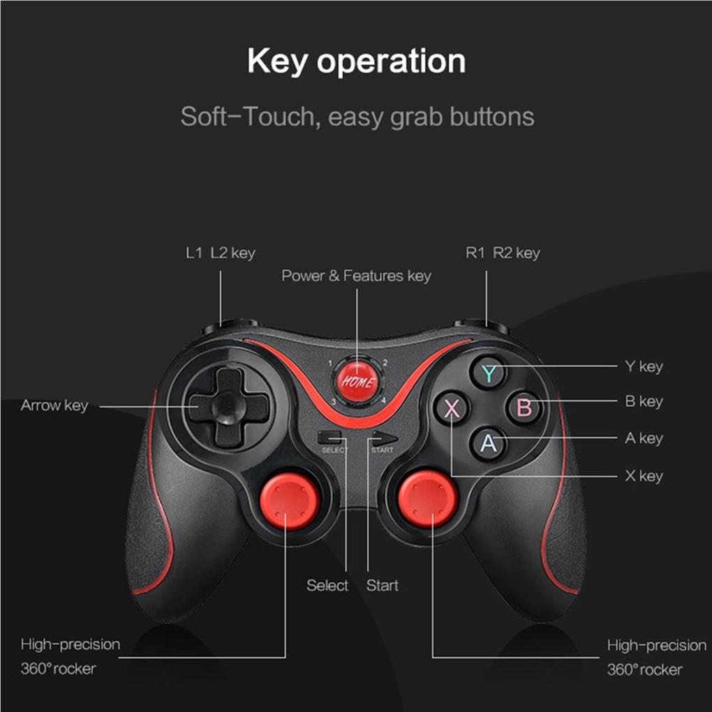 Cellphone Wireless Gamepad Cellphone Fittings Control Devices Professional Sensitive Phone Joypad Accessory Gaming Controllers