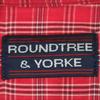 ROUNDTREE & YORKE 90s 00s Old Check Pattern Short Sleeve Button Down Cotton Shirt Men's Used
