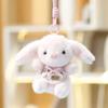 Adorable Plush Dinosaur Toy With Bunny Shape For Girls Gift And Keychain Decor