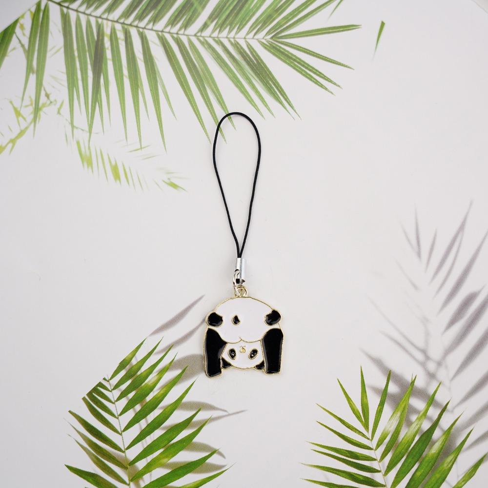 Animal Cute Phone Strap Panda Mobile Phone Pendant Phone Charm Lanyard  Girl's Phone Decoration