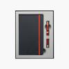 Parker Sonnet Red GT Ballpoint Medium Gift Box Set with Original Officially 1950777 NS Pen, Nib, Oil-Based, Notebook, Imported,