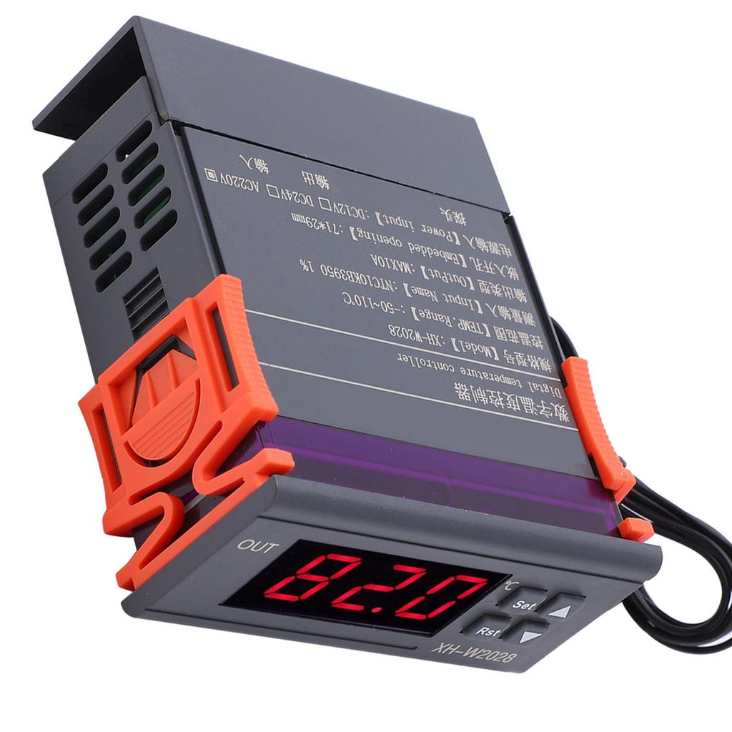 Digitaler Temperaturregler 0,1 Grad Celsius Genauigkeit Thermostat Temperaturregler für Kühlschrank AC220V