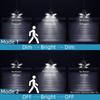 Solar Outdoor Lights 3 Colors 4-Leaf, 4 Modes with Remote, Waterproof Security Lamp for Garage Shed Home Barn Shop Gazebo (2 Pac