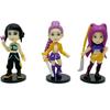 6pcs/Set Kpop Demon Hunters Figure Toy Cartoon Rumi/Mira/Zoey Action Figure PVC Desktop Decoration Model Doll Toy Fans Gift