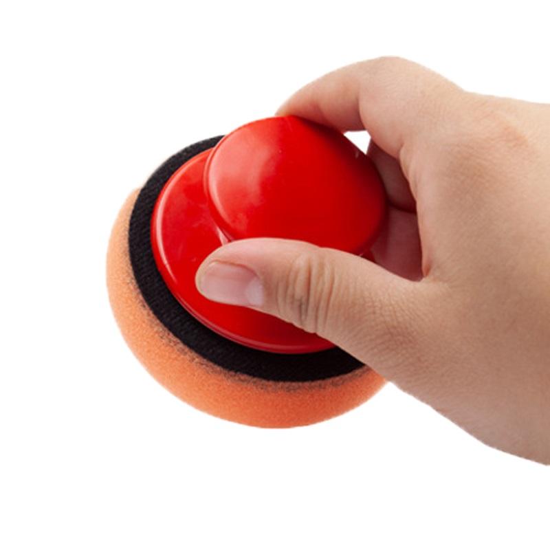 1/5pcs Car Wash Wax Polish Pad Polishing Pad Sponge Car Cleaning Cloth Microfiber Applicator For Auto Polisher Waxing Sponge