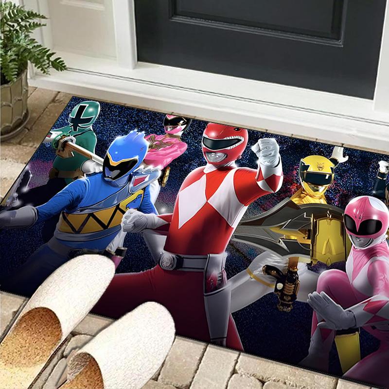 1PC rug Rangers Team-up Carpet, Chair Rug,Area Rug for Office Bedroom living rooms bedroom, Doormat decor Christmas fan gifts