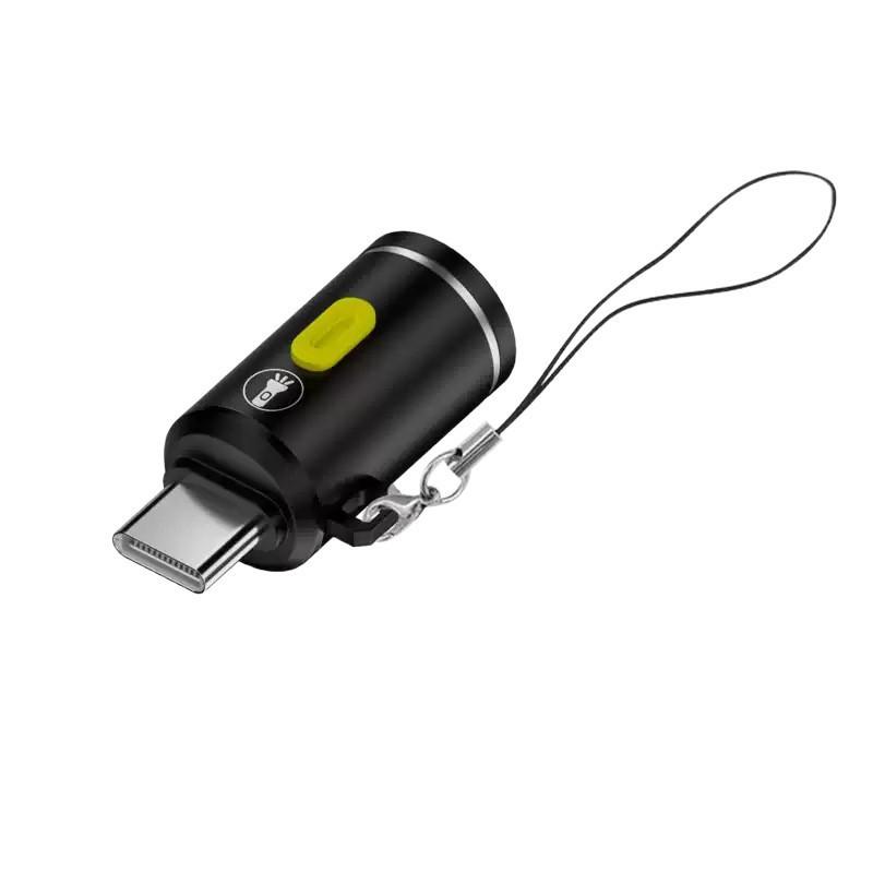 Portable Led Flashlight For Typec Smartphones With High Brightness And Compact Design