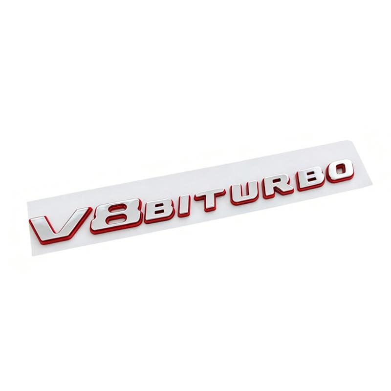1Pc 3D Letters Logo Car Fender Side Trim Badge Sticker Car Emblem Decal Decorative Accessories