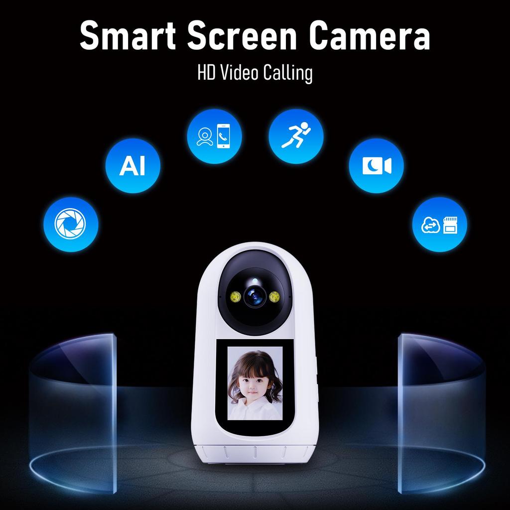 Two-Way Video Intercom Camera for Child & Elderly Monitoring