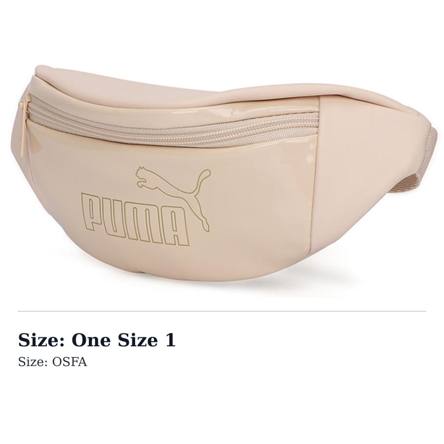 PUMA Artificial Leather Fanny Pack Regular Womens Quicksand 077921-02 One Size 1