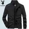 Playboy Men's Stand Collar Casual Jacket