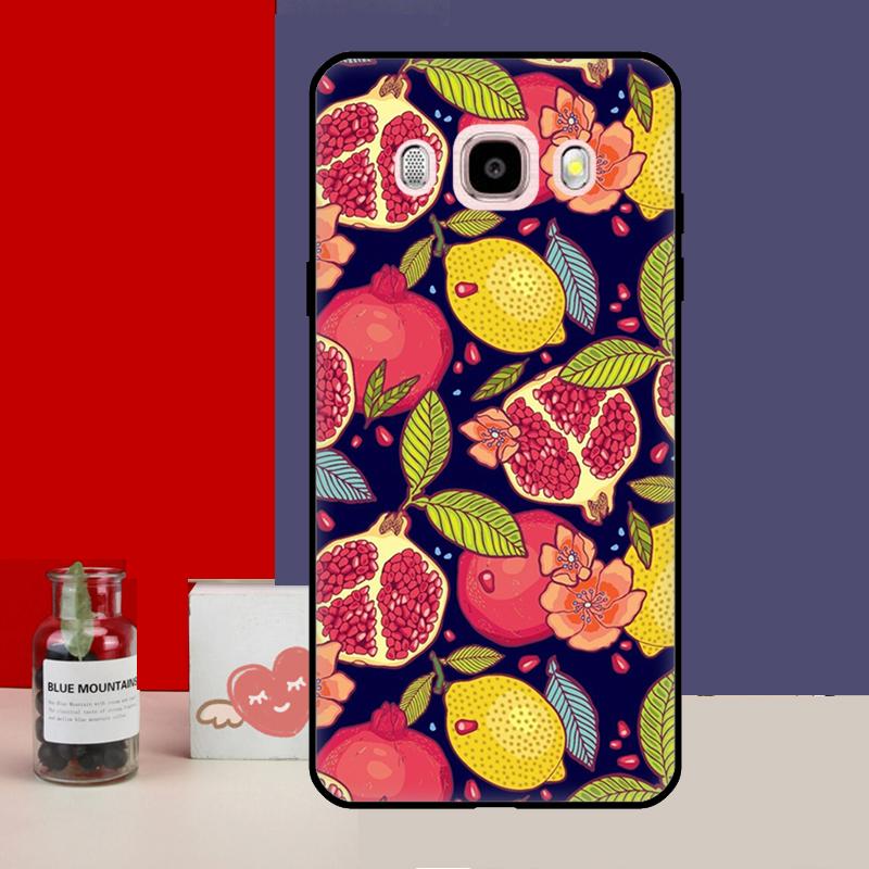 Food Fruit Red Pomegranate Case For Samsung Galaxy J3 J5 J7 2016 A3 A5 2017 A6 A7 A8 A9 J8 J4 J6 Plus 2018 Back Cover