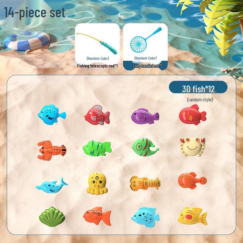 Magnetic Fishing Toy Set for Kids: Interactive Educational Game & Gift