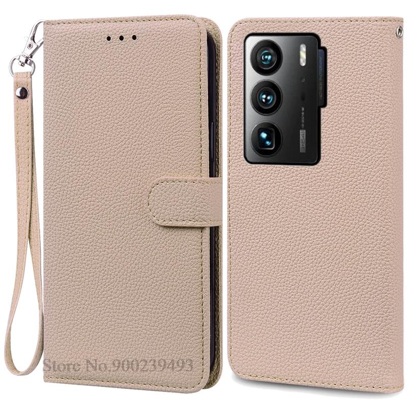 For ZTE Axon 40 Ultra Case Wallet Flip Leather Case For ZTE Axon 40 Ultra Case Silicone Book Cover Coque Fundas