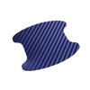 Universal 4 Pcs Car Door Handle Wrist Sticker Black/Silver/Blue Exterior Scratches Resistant Protector Cover Auto Accessories