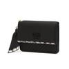 Black Cowhide Card Wallet Dcho6e223bk