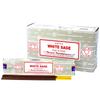 6x White Sage Incense Sticks 15g, Satya