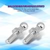 2pcs Ball Stud Bolt Silver, Replacement Car Ball Stud Bolt M6 Iron for Gas Struts Ball Ended Bonnet, Hand Tools