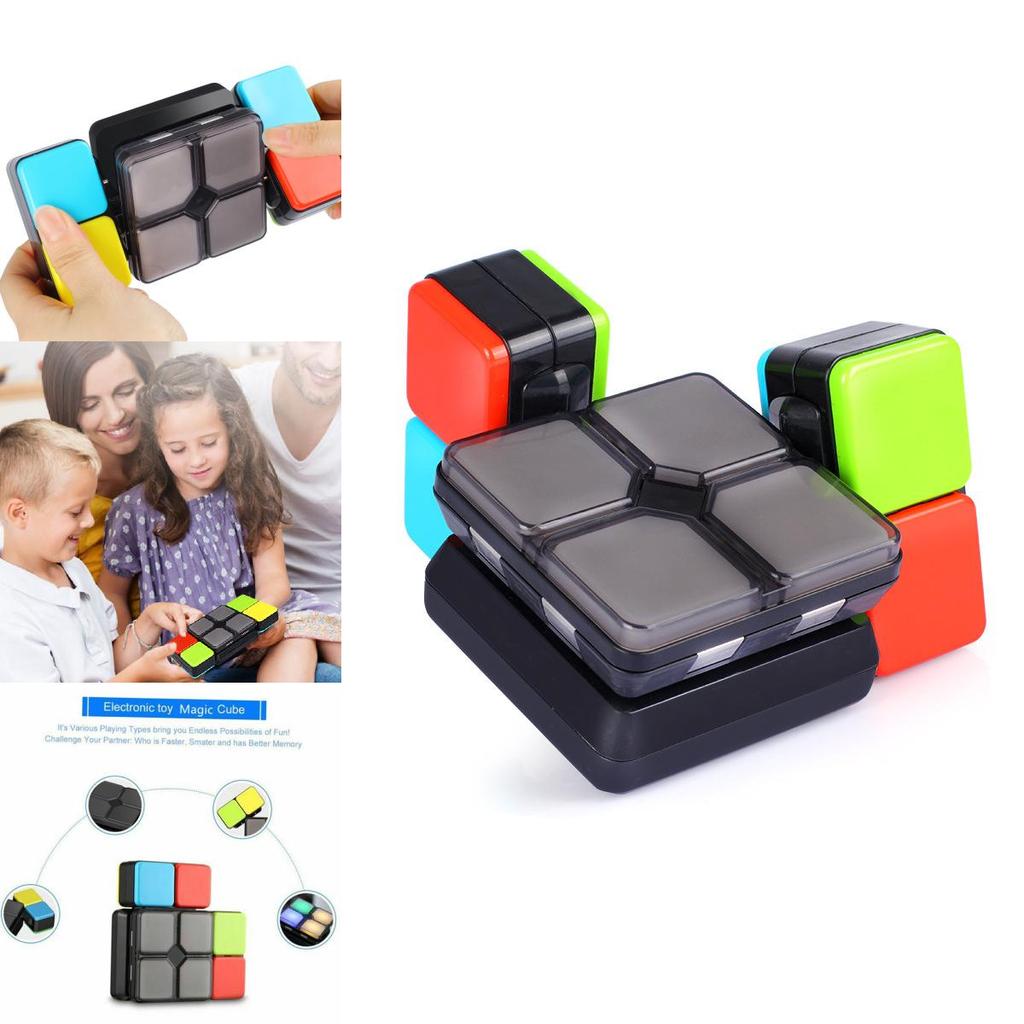 Bunter musikalischer Zauberwürfel interaktive Spielmaschine für Familienspaß und Stressabbau