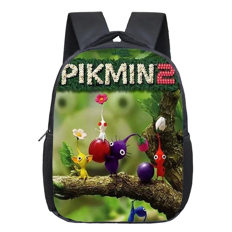 Mochila Pikmin Rugzakken Tiener Boekentas Mode Kinderen Schooltassen Reizen Casual Rugzak Grote Capaciteit Dubbele Schouder Tas Pikmin backpack