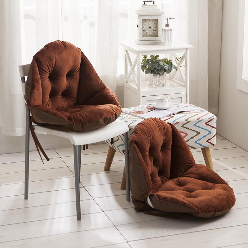 Office Cushion One-piece Cushion Student Cushion Chair Mat Thick Non-slip Pad Breathable Four Seasons Available Butt Cushion