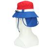 Kids Sun Hat Multipurpose UV Protection Breathable Windproof Wide Brim Sun Protection Hat for Outdoor Travel Beach