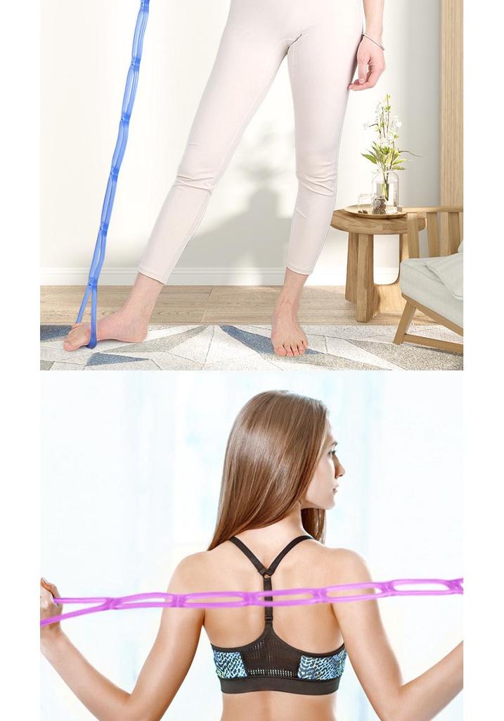 Fascia Elastica a 7 Fori per Yoga e Allenamento della Forza