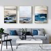 Blue Abstract Landscape Wall Art Canvas Painting Wave Nordic Posters and Prints Wall Pictures for Living Room Modern Home Decor