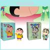 Entzückende Q-Version Crayon Shinchan PVC-Figur in Schlafanzug- und Umhang-Stilen 10 cm
