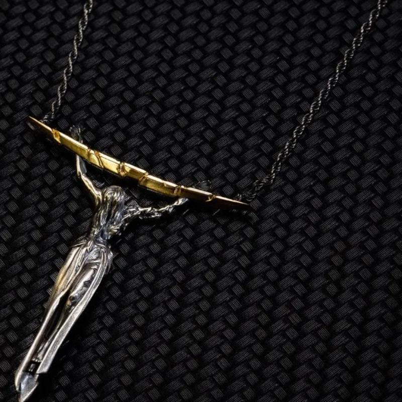 2025 Elden Method Ring Around the Eternal Queen Marika Necklace Animation Game with Jewelry Gift Fashion Pendant