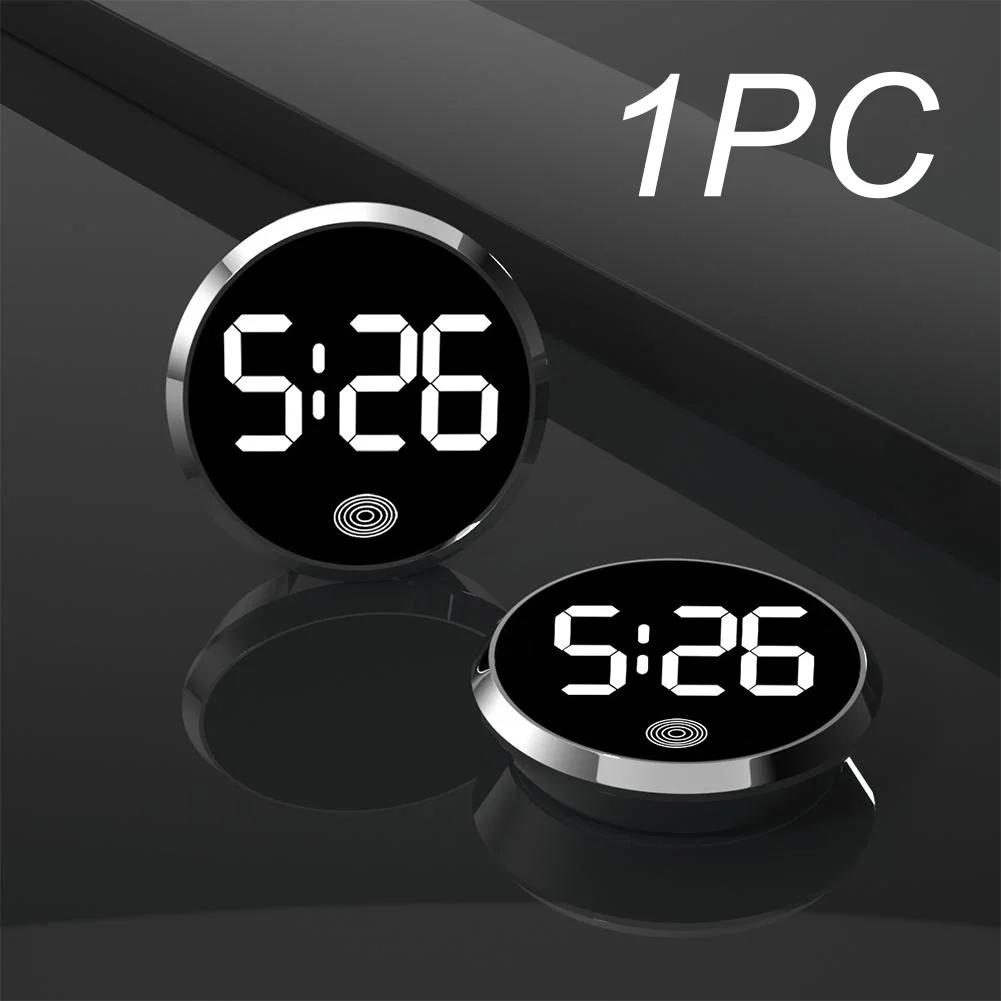 Car Dashboard Clock On Board Clock Mini Luminous Round Car Dashboard On Board Air Vent Clocks Watch Digital Easy To Read