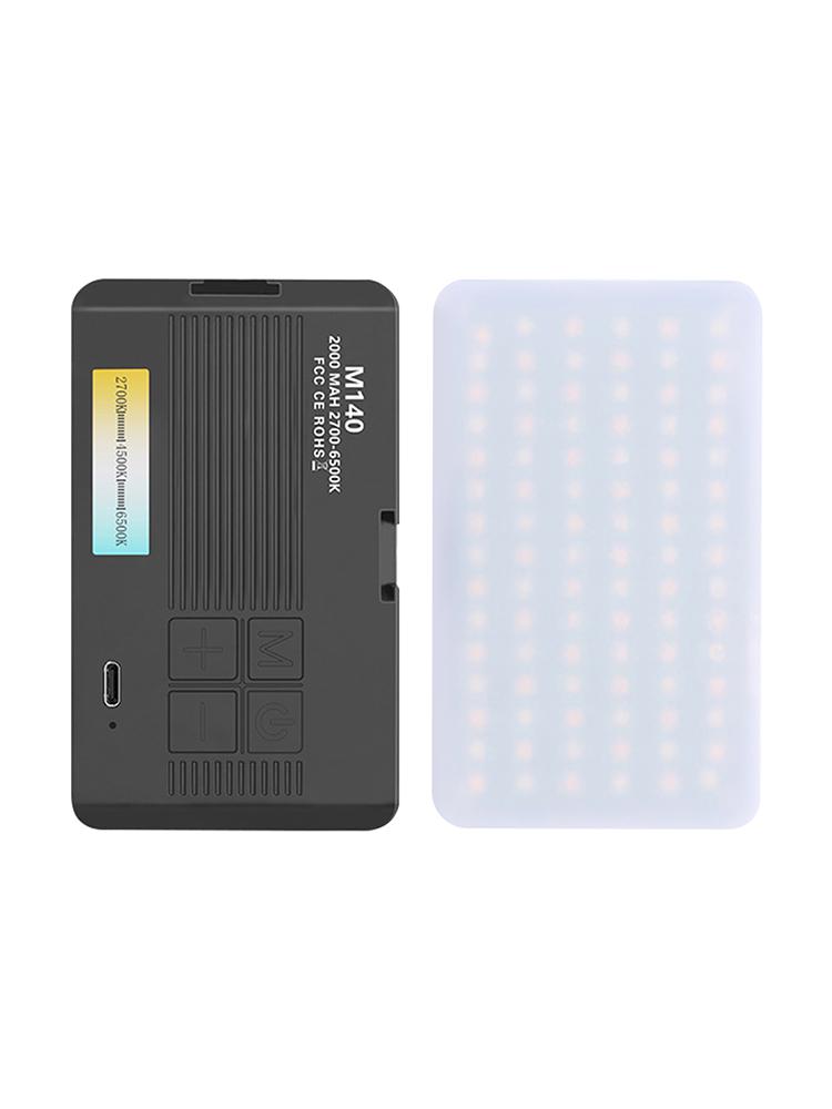 LED Camera Light 2700-6500K Portable Light Panel Rechargeable Video Light for Photography Vlogging