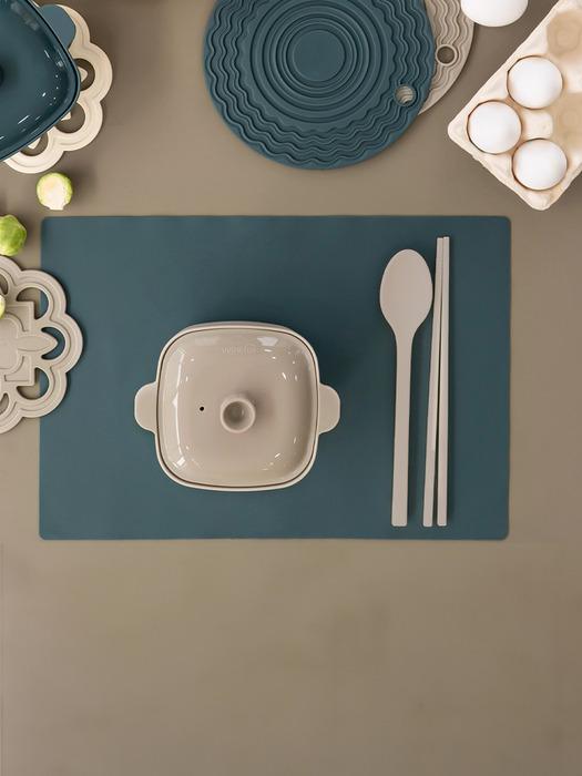 Sillymann [Sillymann] Silicone Harmony Regular Spoon WSK4031 Cocoa Gray