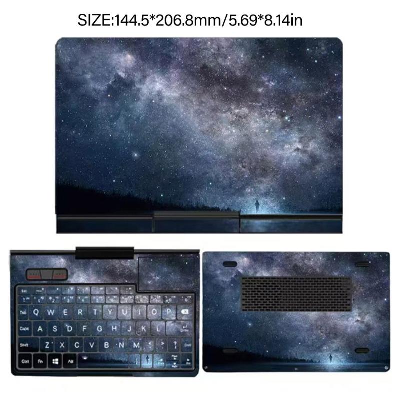 Laptop Adhesive Sticker Full Coverage Skin Protector Film For Pocket 3 8Inch Devices Notebook Sticker