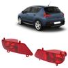 Red Rear Fog Light Assembly Car Accessories Replacement for PEUGEOT 3008 2009‑2016