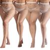 3Xl Fishnet Stockings Mesh Pantyhose Plus Size White Black Large Over Knee Long Socks Thigh High Tights For Oversized Women 2Xxl