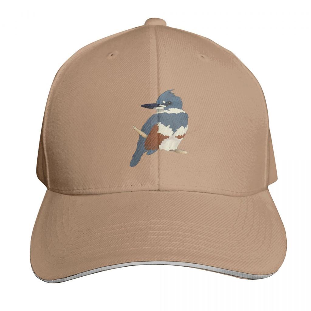 Belted Kingfisher Baseball Cap Sun Protection Upf 50 Breathable Mesh Back Adjustable Buckle Closure
