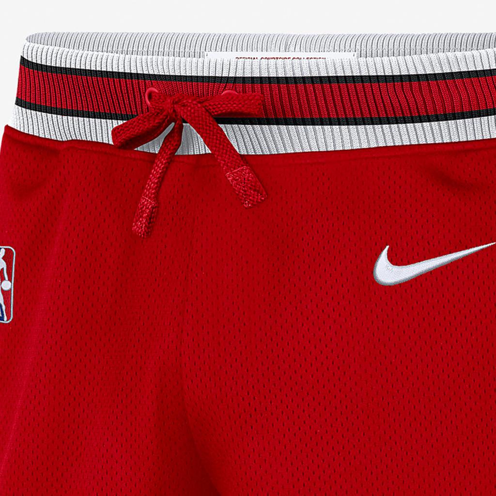 Nike Court Side NBA Chicago Bulls Fan Edition Moisture-Wicking Loose Basketball Pants Men Bottoms Red AJ9164-657