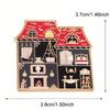 Haunted House Brooch Badge Kawaii Ghost Room Enamel Pin Halloween Gothic Spooky Jewelry