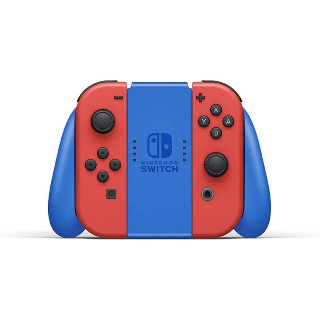 Nintendo Switch Mario Red x Blue Set with Red x Blue Carrying Case [Refurbished] "Mario Edition"